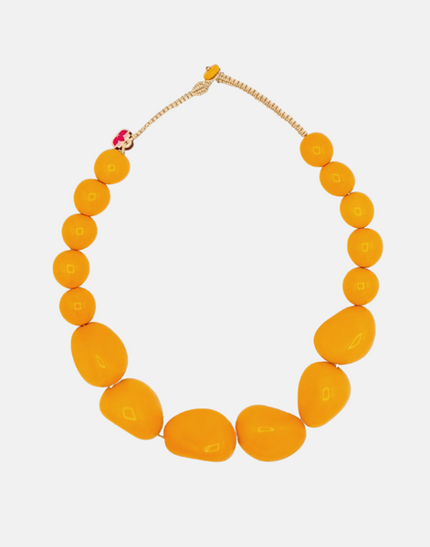 Yellow Organico Necklace - Pretty Pink Jewellery