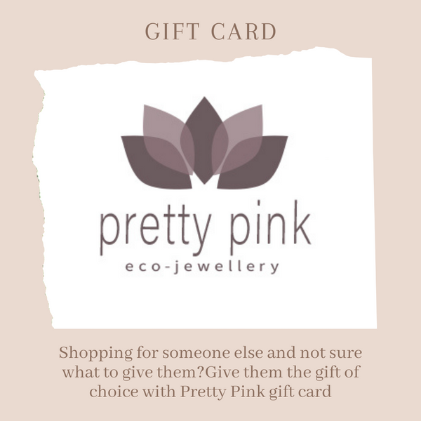 £10.00 GIFT CARD - Pretty Pink Jewellery
